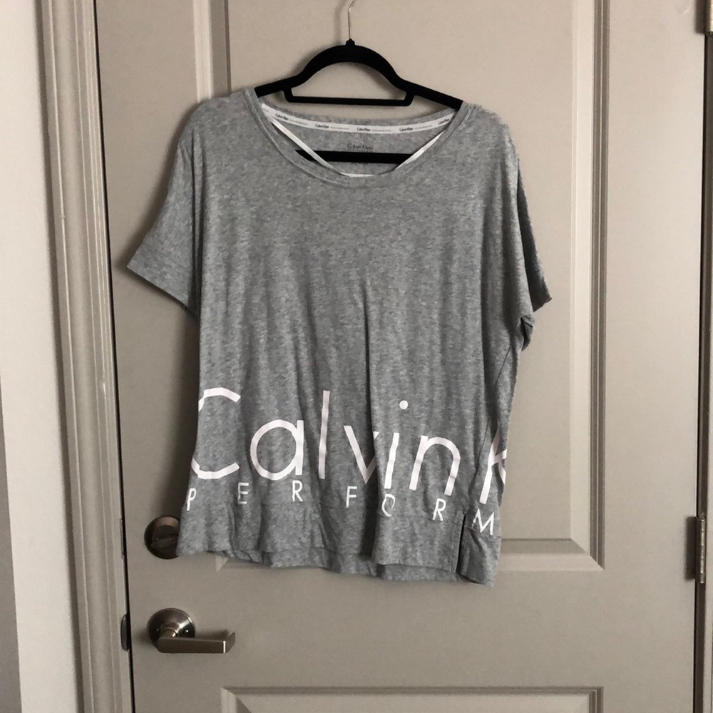 calvin klein baggy shirt